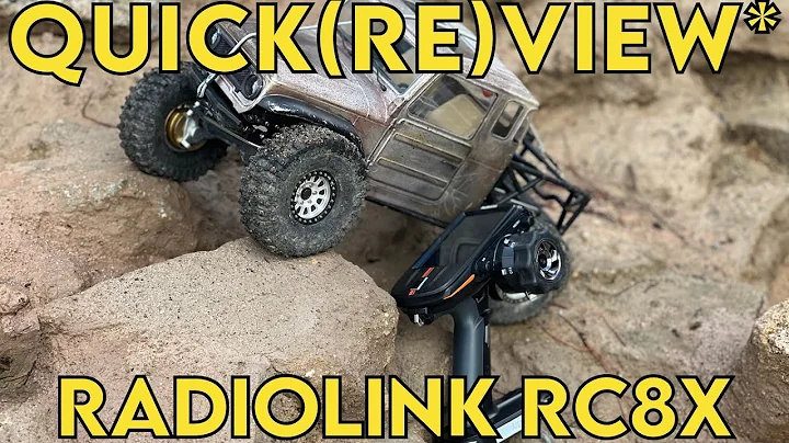 Crawler Canyon Quick(re)view*: Radiolink RC8X 8-channel radio
