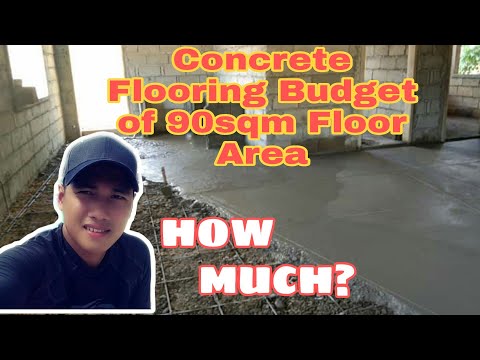 Video: Magkano ang gastos sa pag-aayos ng isang sloping floor?