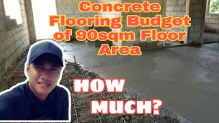 Building a Concrete Floor for House, Philippines  Construction Ideas and Expenses