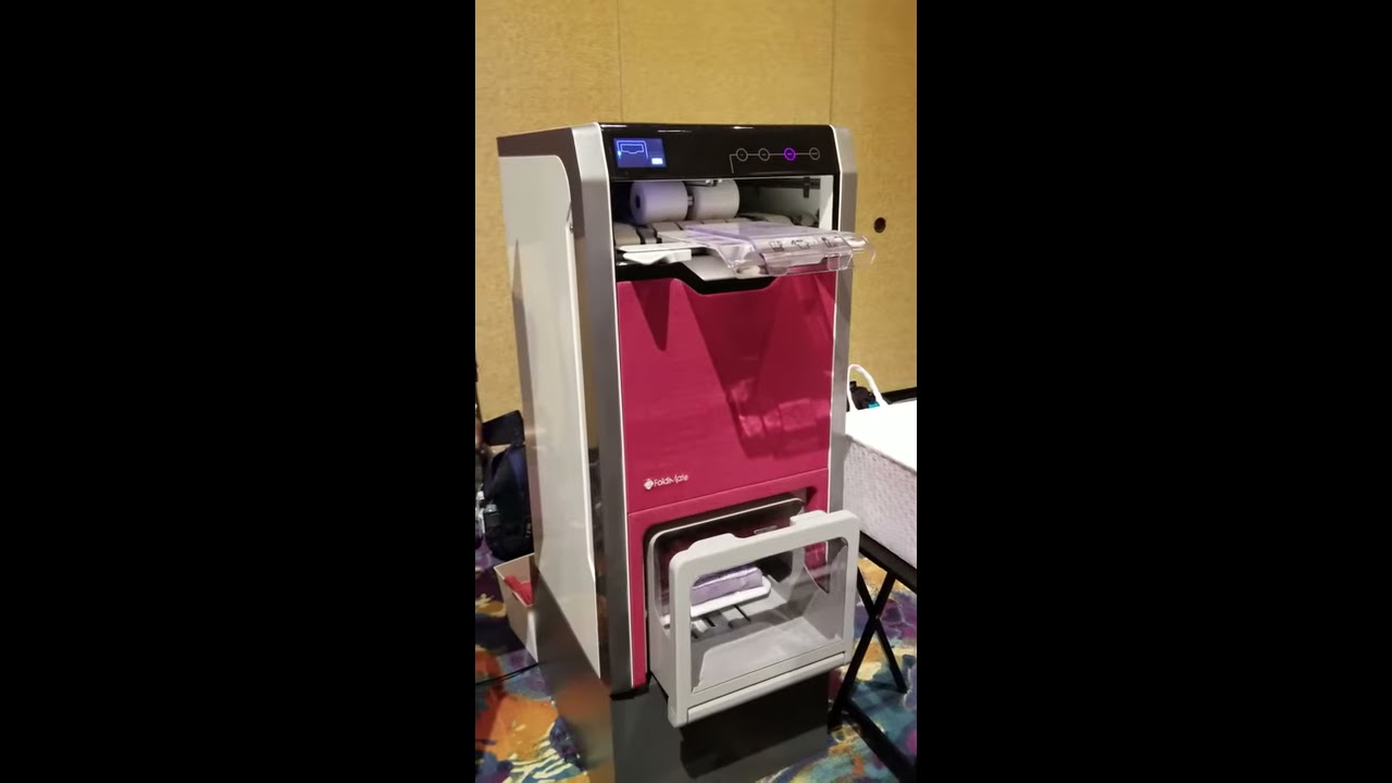 Foldimate's laundry folding robot