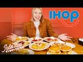 Trying ihops entire pancake and crepe menu