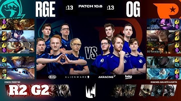 Origen vs Rogue - Game 2 | Round 2 PlayOffs S10 LEC Spring 2020 | OG vs RGE G2