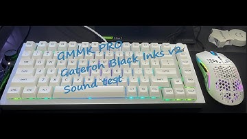 GMMK Pro Gateron Black Inks Sound Test