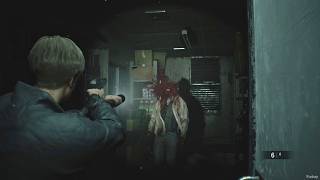 Resident Evil 2 Remake - Gas Station Scene