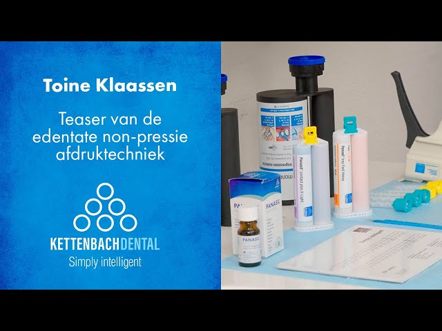 Teaser van de edentate non-pressie afdruktechniek