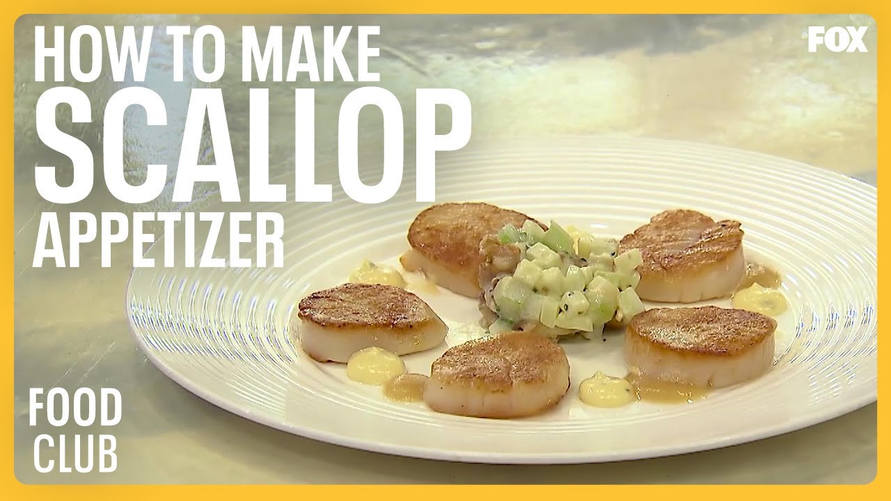How To Make The Scallop Appetizer With Chef Christina Wilson Hell's