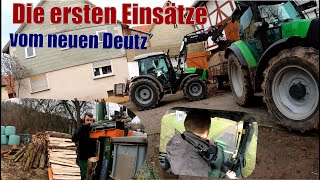 Hessen-Farmvlog #38 Die Ersten Einsätze vom neuen Deutz!