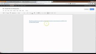 How to Save and Share Resources in Google Docs