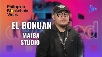 El Bonuan of MAIBA STUDIO | PHILIPPINE BLOCKCHAIN WEEK 2025