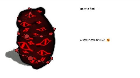 How to Find The Watching Chomik | Roblox