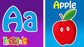 ABC phonics song with two words - Super Simple Kids Songs &amp; Nursery Rhymes | YesKids