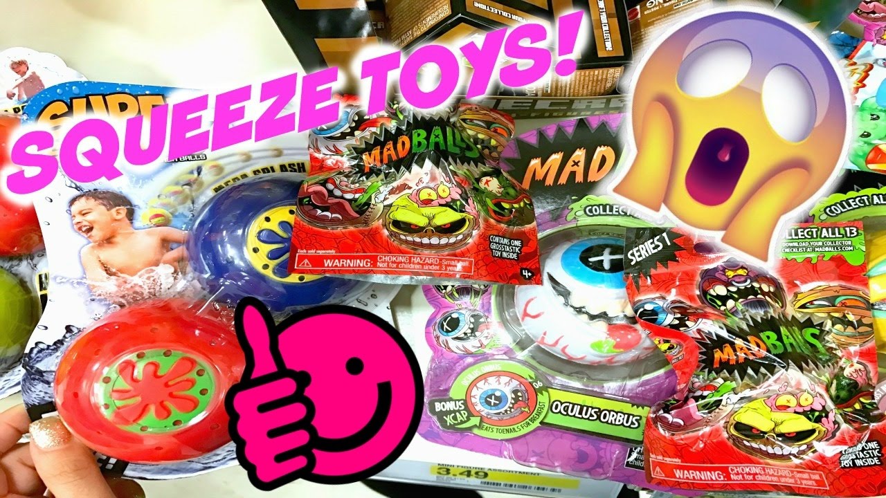 SQUISHY SQUEEZE TOYS HUNTING IN STORES | VLOG | MADBALLS?