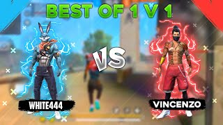 Vincenzo vs White444 || Best of 1 vs 1 Pc Tournament - Garena free fire