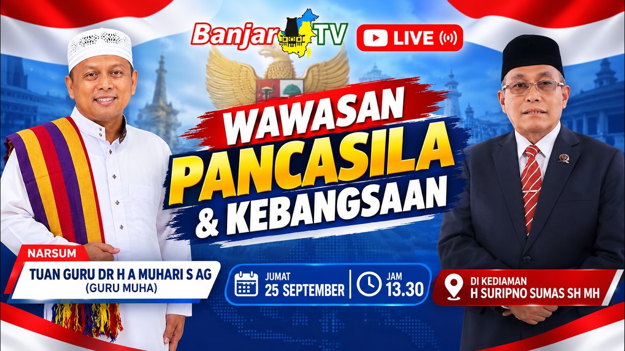 LIVE | WAWASAN PANCASILA & KEBANGSAAN DI KEDIAMAN H. SURIPNO SUMAS