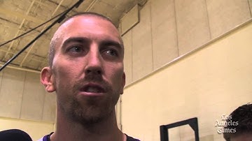 Steve Blake discusses his $25,000 fine for his verbal altercation with a fan