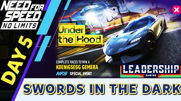 Need For Speed NoLimits | Koenigsegg Gemera | Day 5 Swords In The Dark | Leadership Gaming