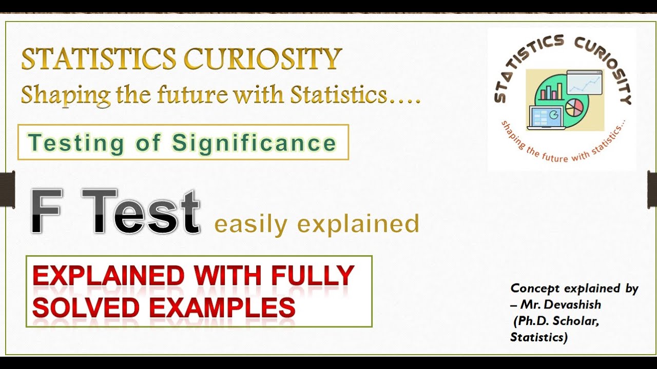 research article f test