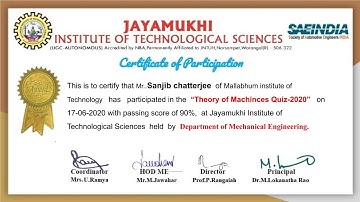 Mechanical engineering - Certification courses | Mechanical engineering quiz certificate | TOM |