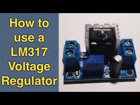 LM317 voltage regulator tutorial: how to use a buck converter step down module for DIY electronics