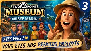 On lance notre musée avec les viewers ! | Two Point Museum (#3)