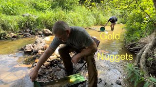 Where did all these gold nuggets come from ? #grassrootsmining