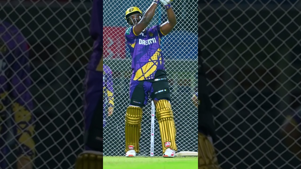 Andre Russell’s Power Mode On! Massive Hits at KKR Nets | 