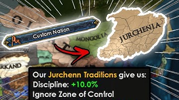 I BROKE EU4 with a CUSTOM NATION...