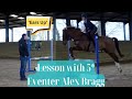 LESSON WITH ALEX BRAGG | Improving the balance