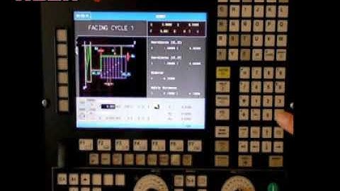 Fagor 8055 TC Facing Cycle