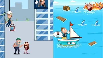 Troll Robber Level 1_20 walkThrough solution Gameplay !! Ajie Gaming