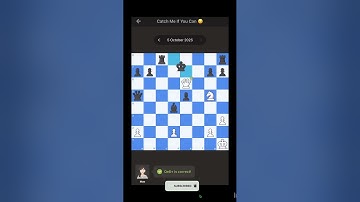 Chess.com daily puzzle solution 05 Oct 2025 #chess #chesscom #dailypuzzle #chesstricks #шахматы