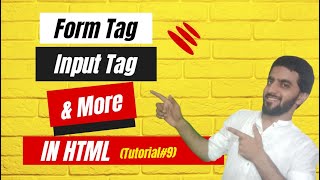 Forms and Input Tags in HTML | Web Development Tutorials #9