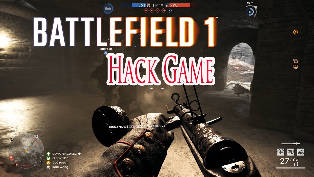 Battlefield 1 :OH OH HACK GAME !!!!someone stop me #Battlefield1 # ...