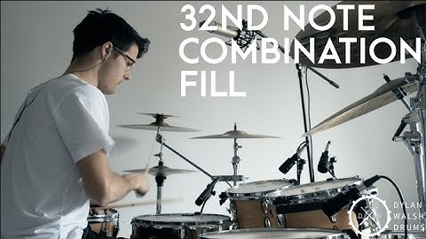 DRUM LESSON // 32nd Note Combination Fill