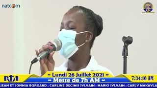 Messe de 7h AM en l’honneur de Ste Anne et St Joachim | Lundi 26 Juillet 2021