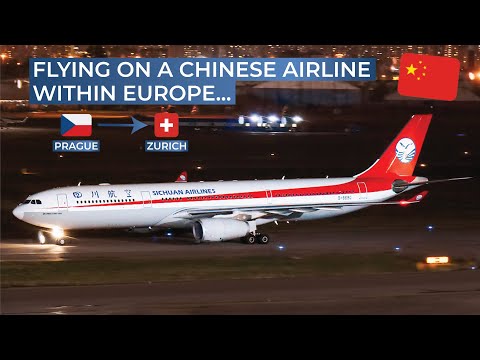 TRIPREPORT | Sichuan Airlines (ECONOMY) | Airbus A330-300 | Prague - Zurich