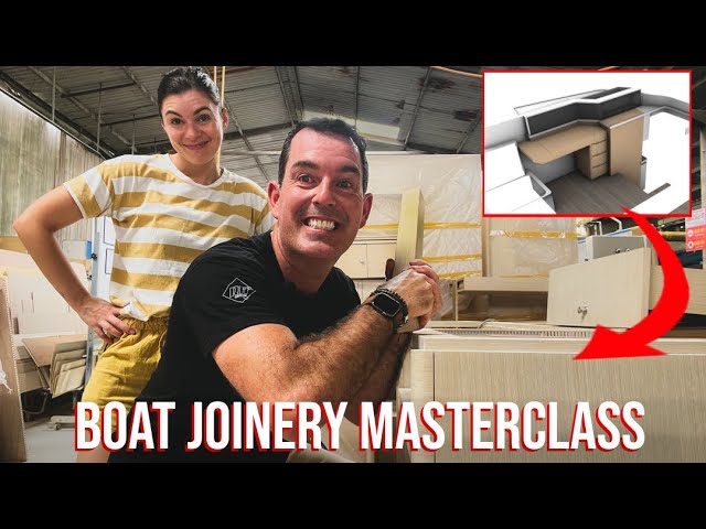 How to Make LIGHTWEIGHT & BEAUTIFUL Boat Furniture! (Nick’s in heaven)