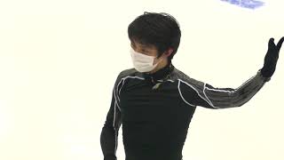 20210322 WC PR Practice - Yuzuru Hanyu FS Run-through (no sound)