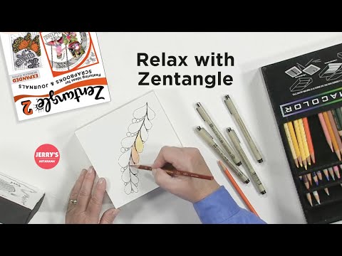 What is Zentangle? And what supplies do I need for Zentangle