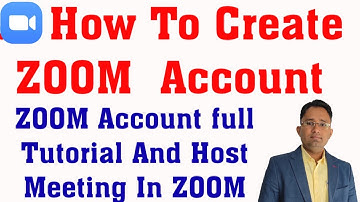 Zoom Account Kaise Banaye | How To Create Zoom Account | Zoom I