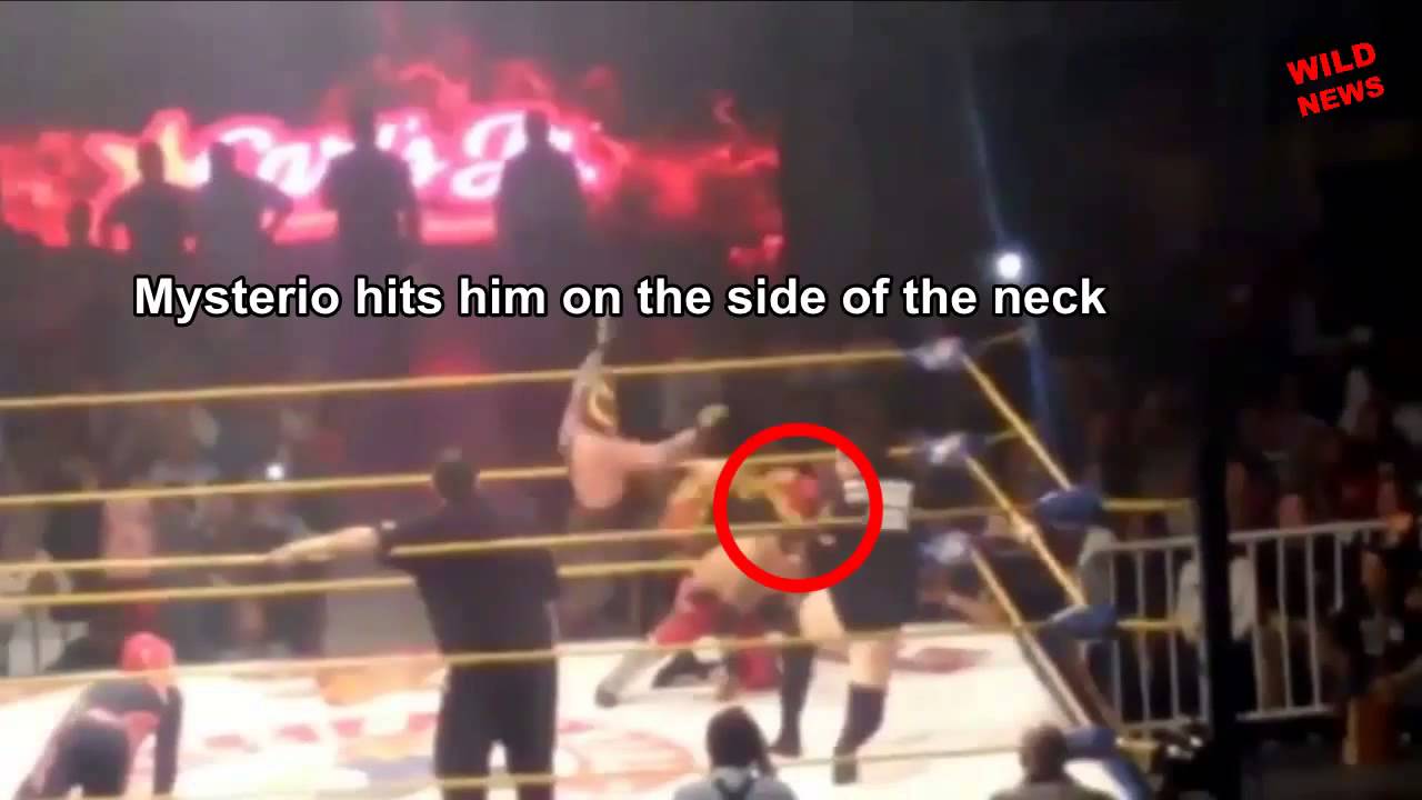 REY MYSTERIO ACCIDENTALLY KILL WRESTLER PERRO AGUAYO JR ACTUAL FOOTAGE - Yo...