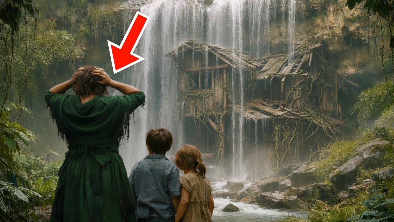 În timpul secetei văduva a găsit o casă sub cascadă dar ceea ce era înăuntru