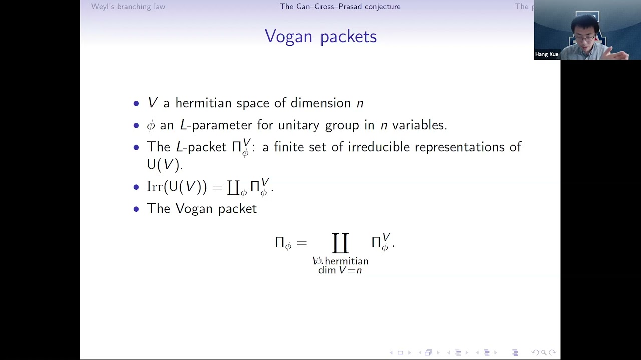 The local Gan-Gross-Prasad conjecture for real unitary groups - Hang Xue
