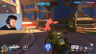 18k dmg! Dafran's Torbjörn Has AIMBOT (And It's Not Just the Turret)