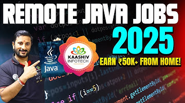 Work From Home Java Jobs 2025 💻 | High Salary Remote Roles! | Kaashiv infotech Reviews