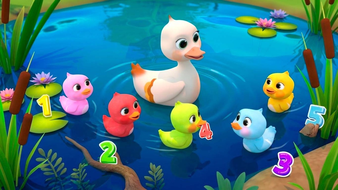 Counting Ducks Adventure + More Funny Nursery Rhymes