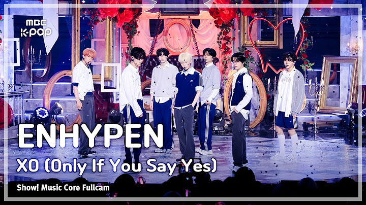 [#음중직캠8K] ENHYPEN (엔하이픈) – XO (Only If You Say Yes) | 쇼! 음악중심 | MBC240713방송