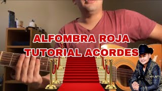 Alfombra roja - José Torres - tutorial acordes
