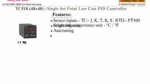 SELEC TC518 DIGITAL TEMPERATURE CONTROLLER