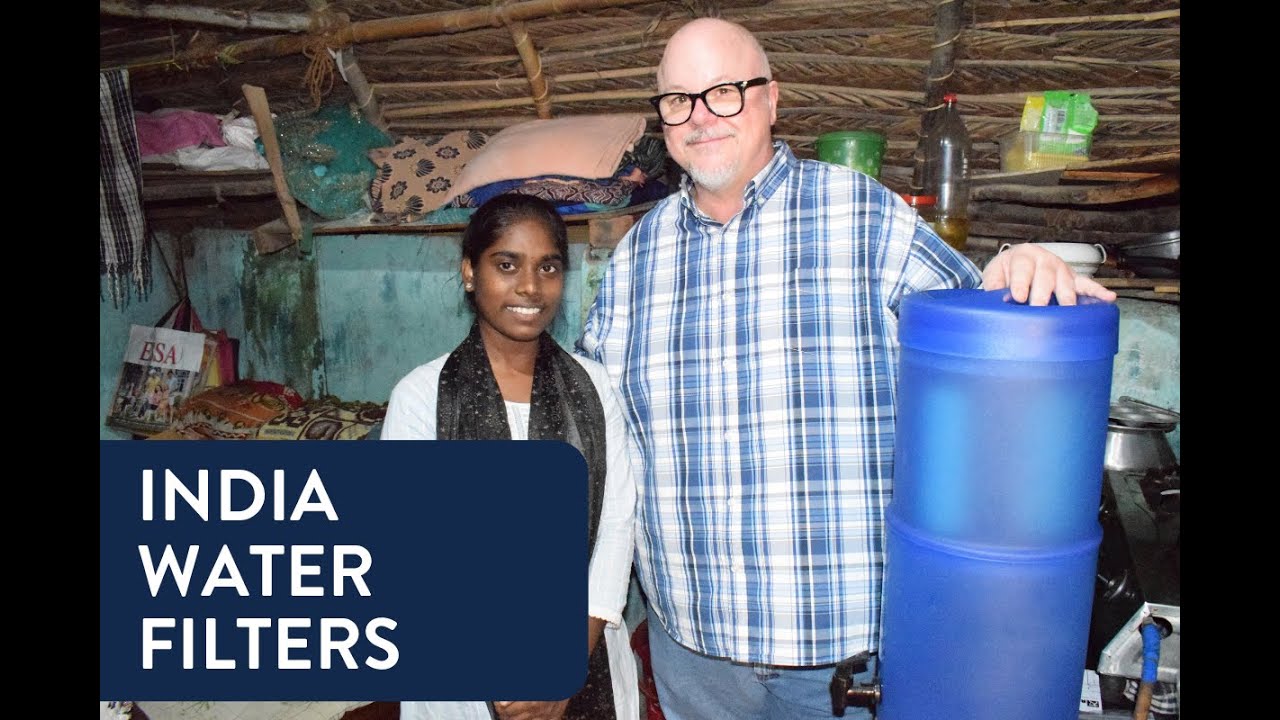 First Water Filter Distribution in India | Childcare Worldwide